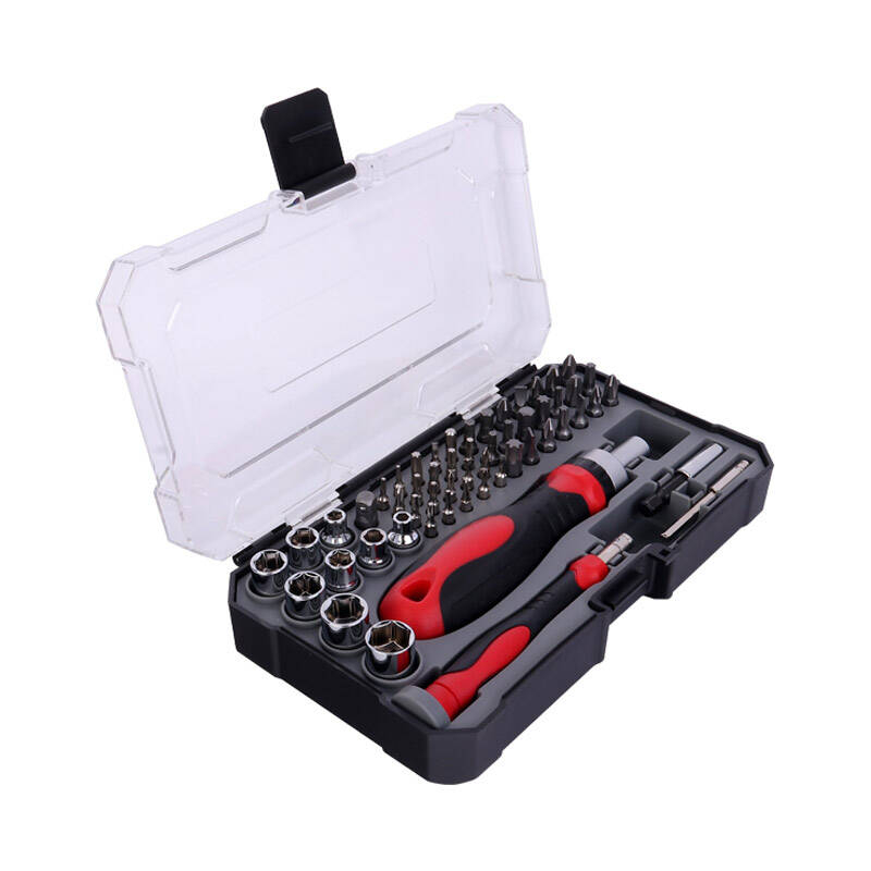 مجموعه 55 عددی سری پیچ گوشتی و سری بکس رونیکس مدل HR-2717