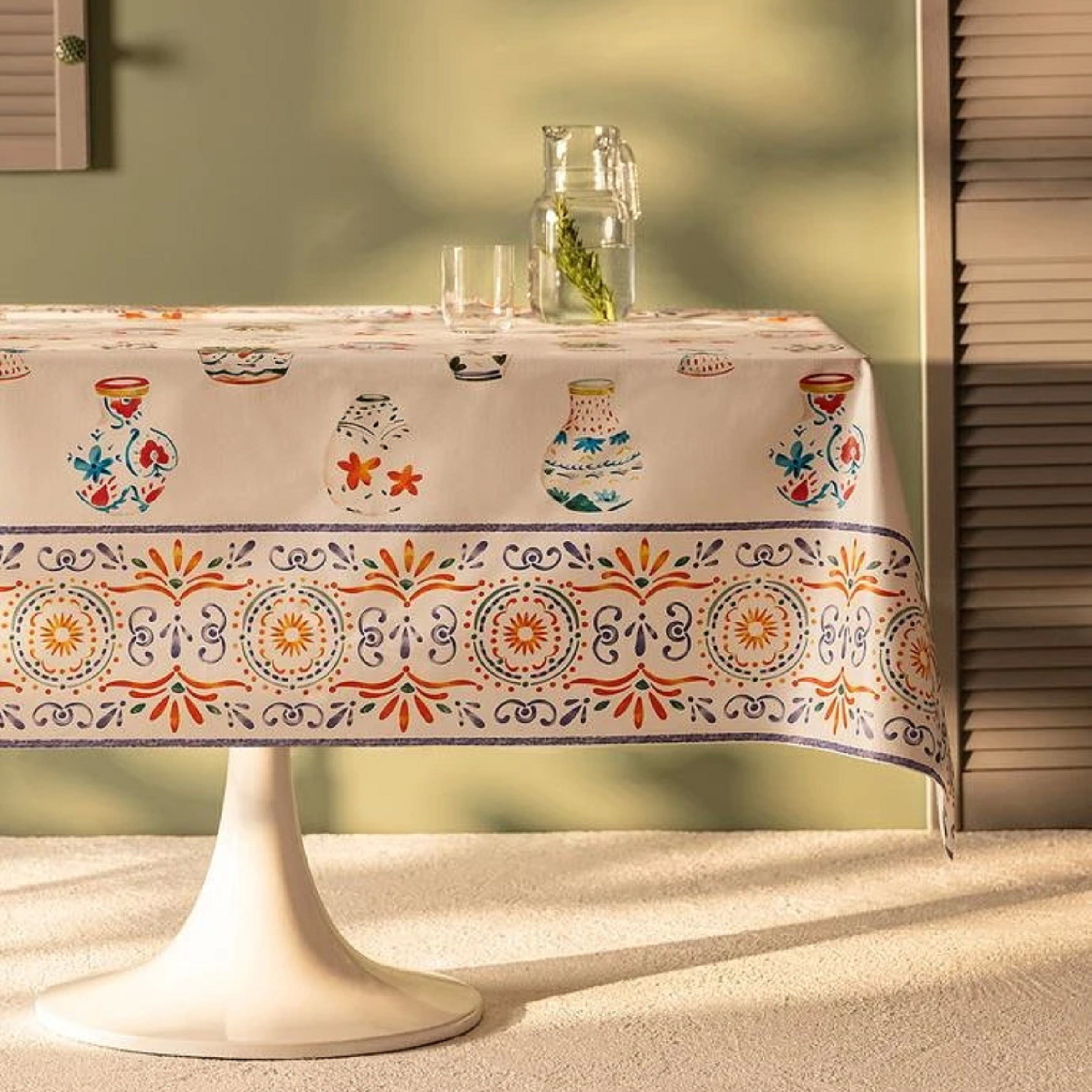 رومیزی مادام کوکو مدل Lendina Rectangle