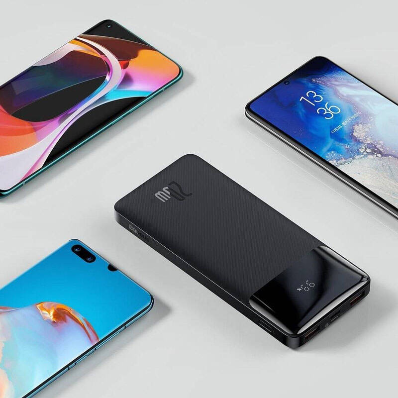 پاوربانک باسئوس مدل Bipow PPDML-20W ظرفیت 10000 میلی آمپر ساعت