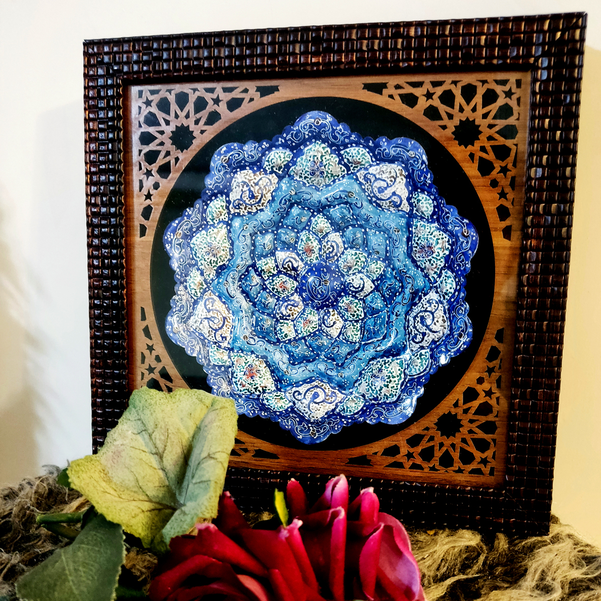 تابلو میناکاری  مدل مشبک