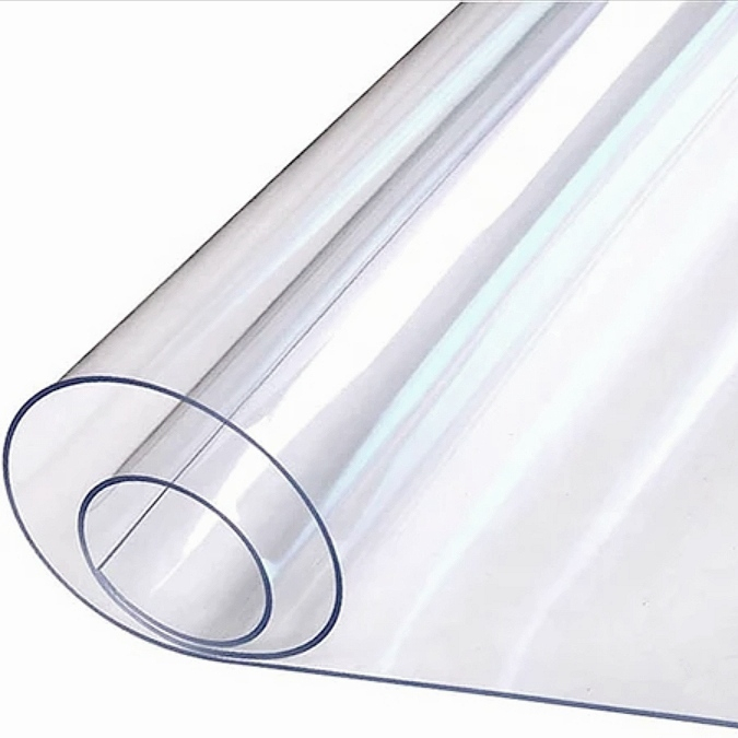 طلق رومیزی مدل کریستال ضخیم کد A100-T210 سایز 210×100 سانتیمتر