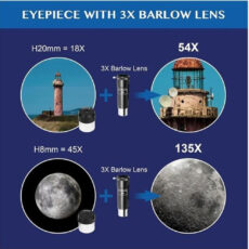 تلسکوپ اومکی مدل گالیله ای 40070 به همراه کیف حمل