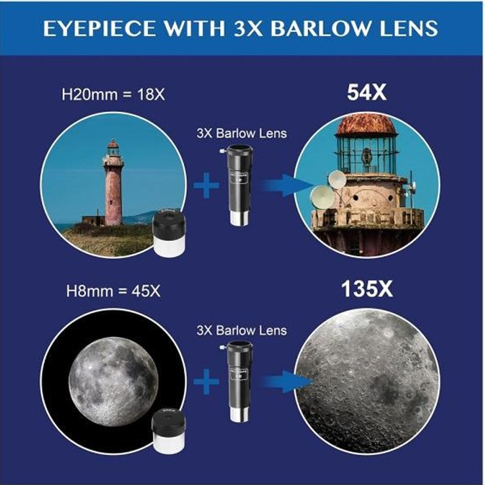 تلسکوپ اومکی مدل گالیله ای 40070 به همراه کیف حمل