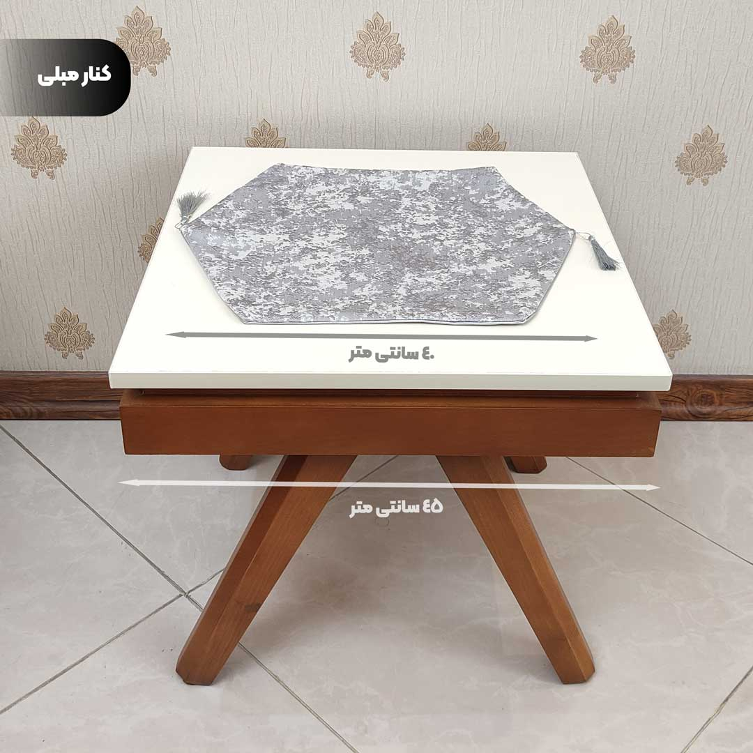 ست رومیزی 4تکه مدل پتینه کد PT100