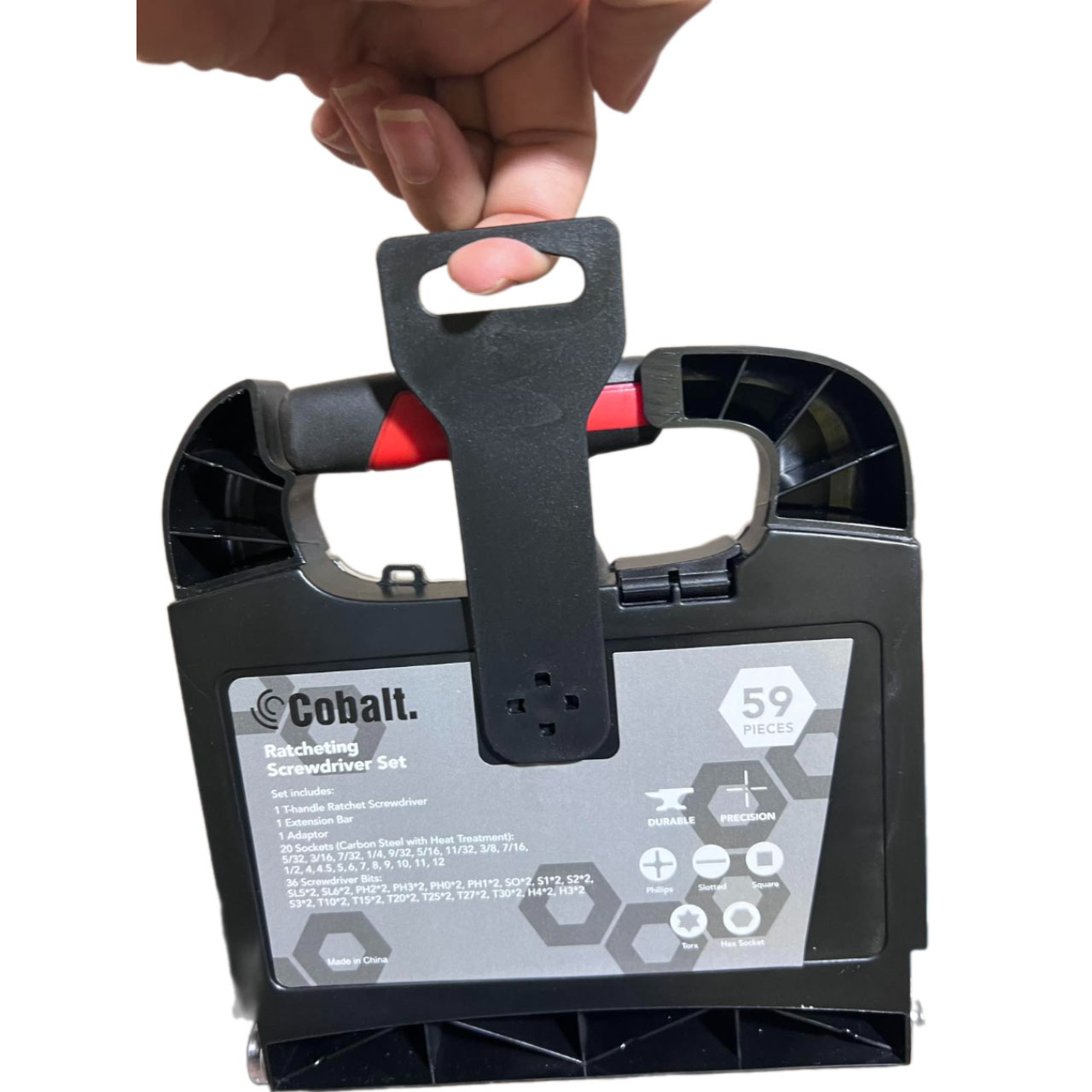 مجموعه ابزار 59 عددی کبالت مدل Ratcheting Screwdriver