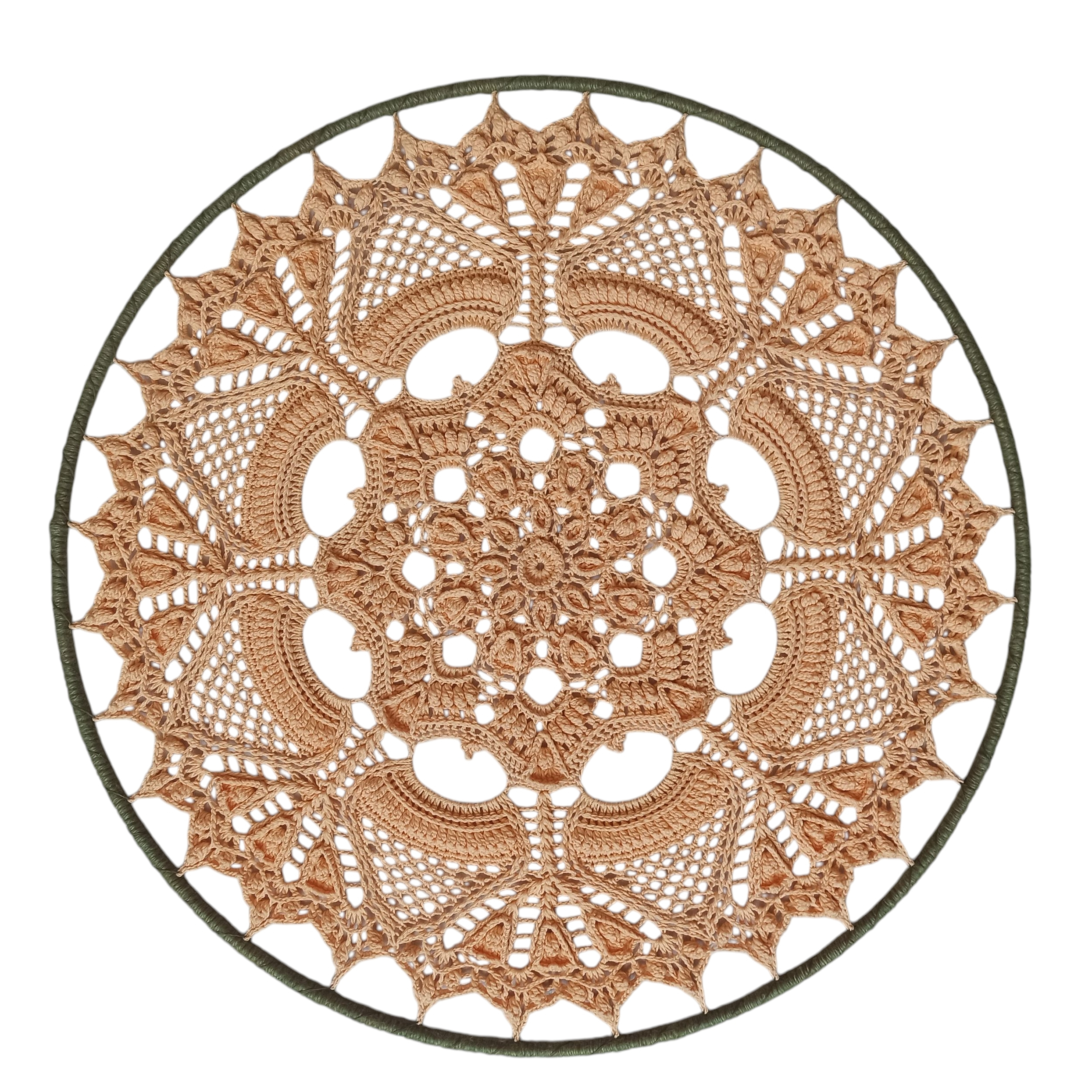 دیوارکوب بافتنی مدل لاله