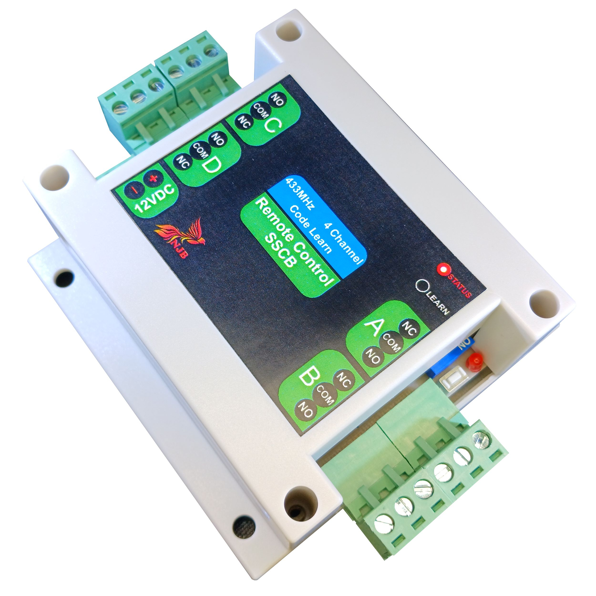 گیرنده و ریموت دربازکن ان جی بی مدل SSCB