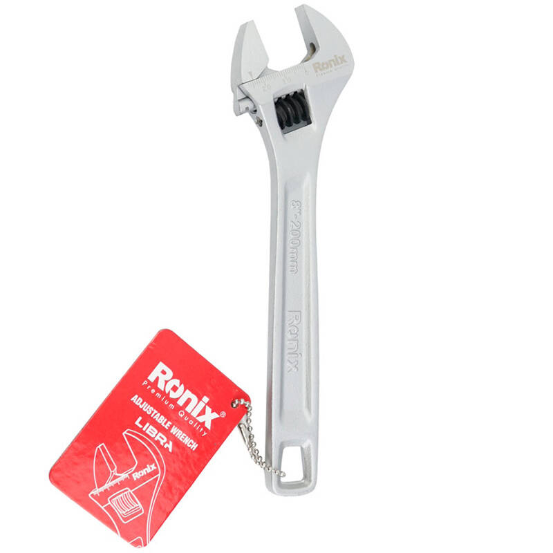 آچار فرانسه رونیکس مدل RON-2402 سایز 8 اینچ