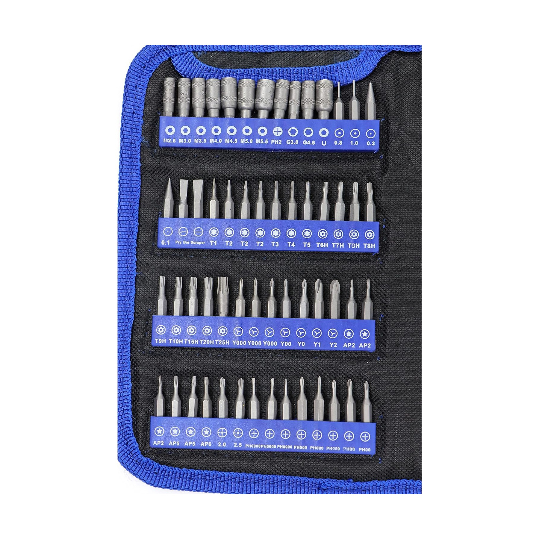 مجموعه 126 عددی سری پیچ گوشتی یاکسون مدل YX-6018