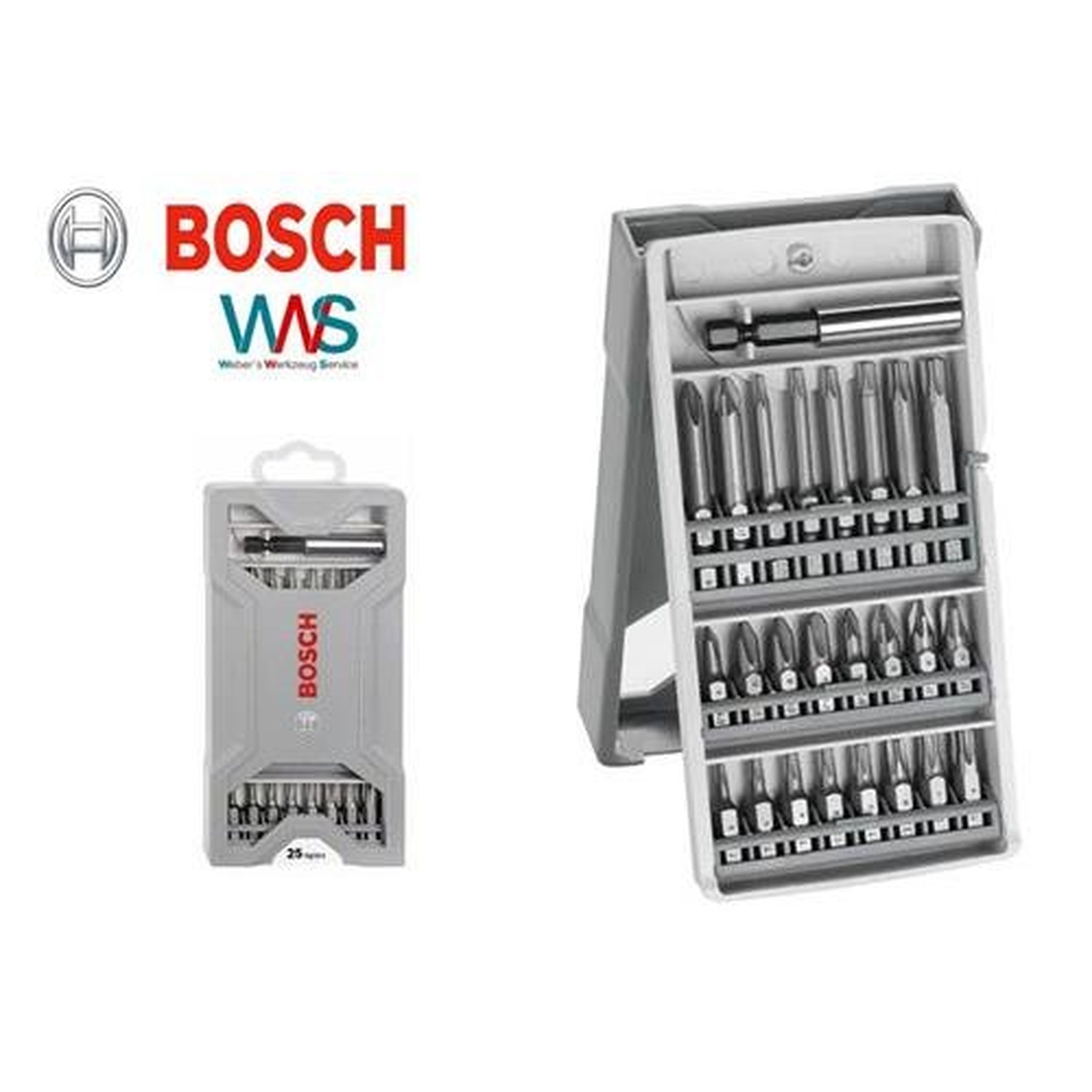 سری پیچ گوشتی بوش کد 27 بسته 25 عددی