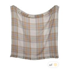 شال مبل برق لامع طرح ماهور سایز 140*130 سانتی متر