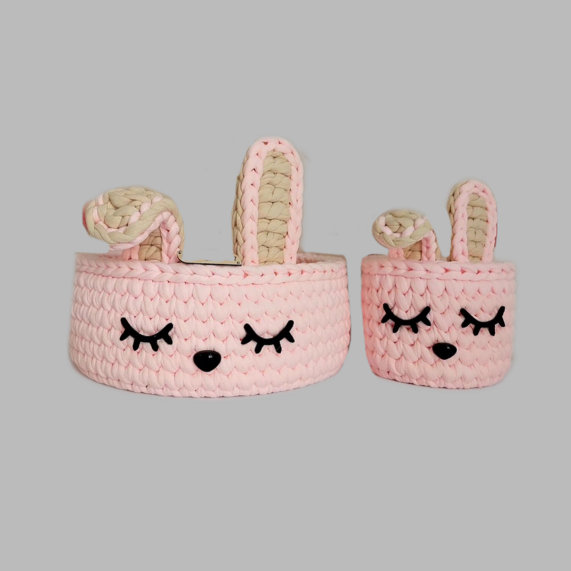 سبد قلاب بافی تریکو کد 1 مجموعه 2 عددی