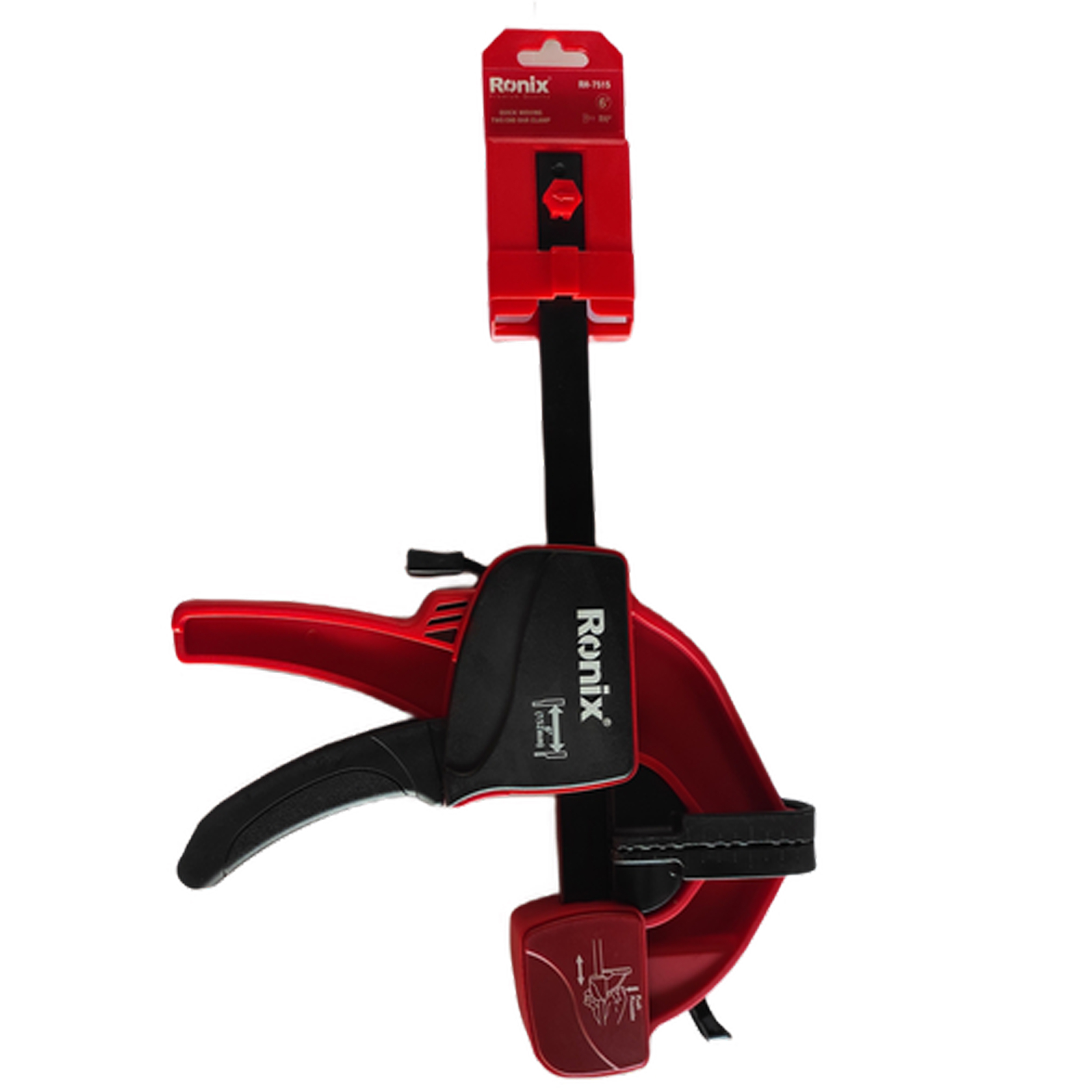 گیره پیچ دستی رونیکس مدل 7515