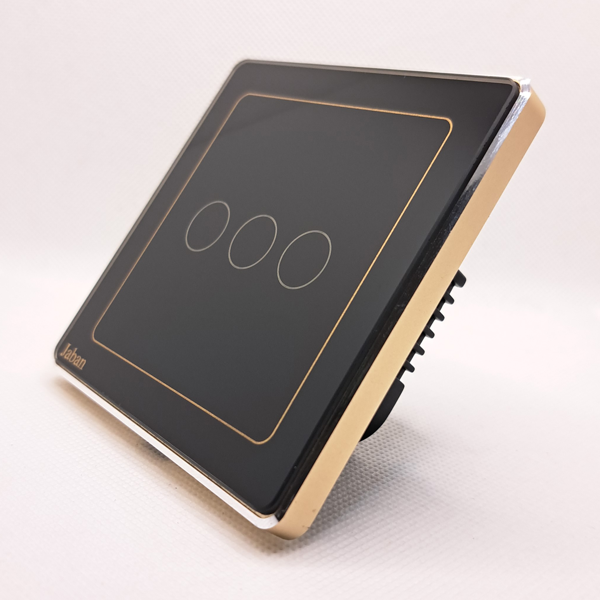 کلید لمسی هوشمند جابان مدل فریم دار سه پل