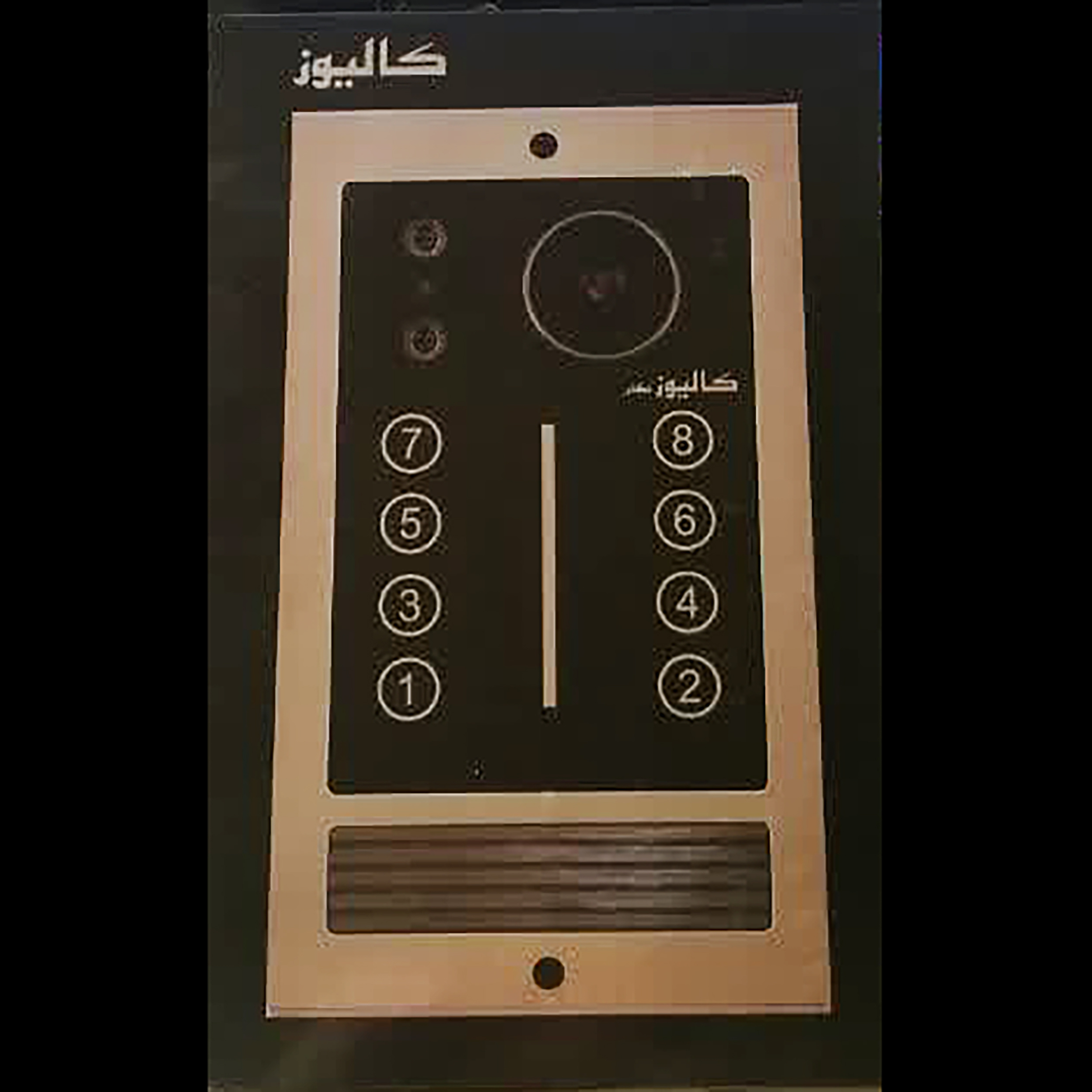 پنل دربازکن تصویری کالیوز مدل نگار دو واحدی تگدار