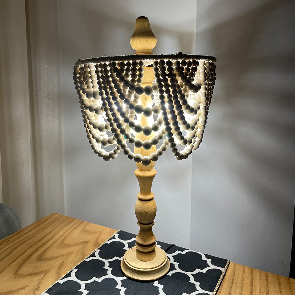 آباژور مدل چوبی کد 3020