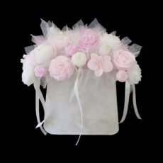 شمع دستساز مدل گل جاودان ملودی کد 1004