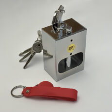 قفل کهن مدل گارددار طرح دو قفله