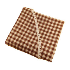 رومیزی پانیذ پود مدل چهارخانه مستطیل سایز 280×140 سانتی‌متر