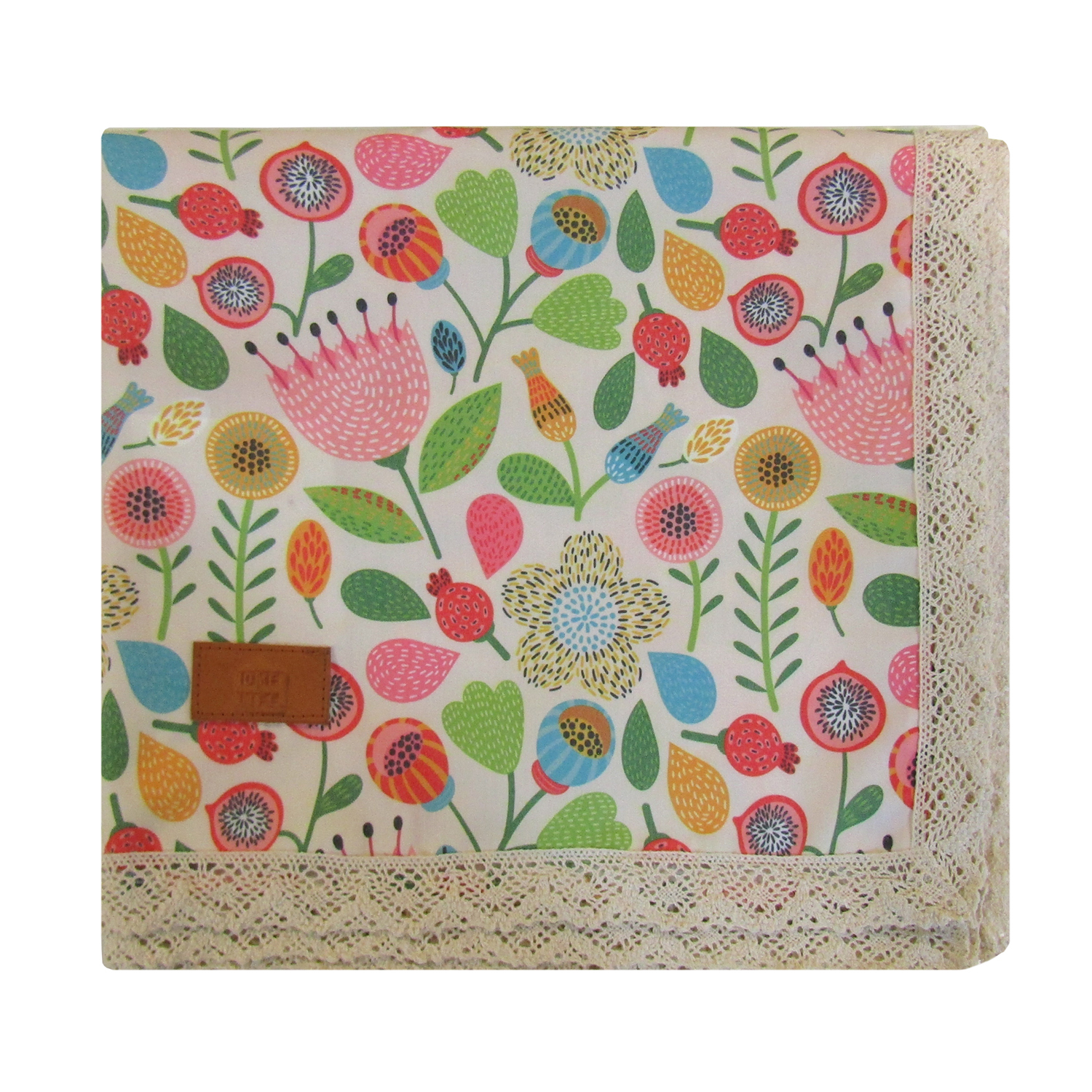 رومیزی هوم اند لایف مدل روشنا L طرح گل کد 230002