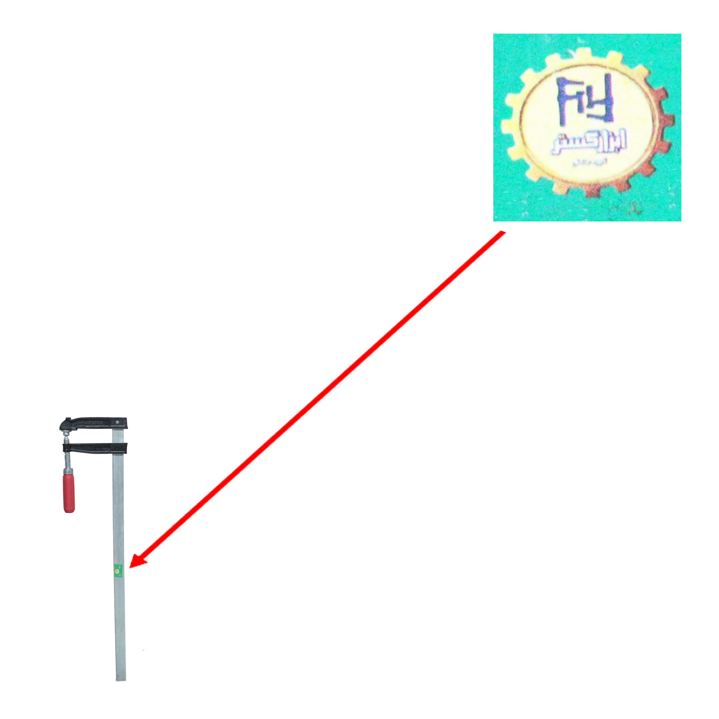 پیچ دستی ابزار گستر مدل YP-80CM