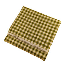 رومیزی پانیذ پود مدل چهارخانه مربع سایز 140×140 سانتی‌متر