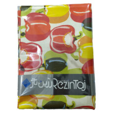 رومیزی رزین تاژ طرح فلفل دلمه کد 120