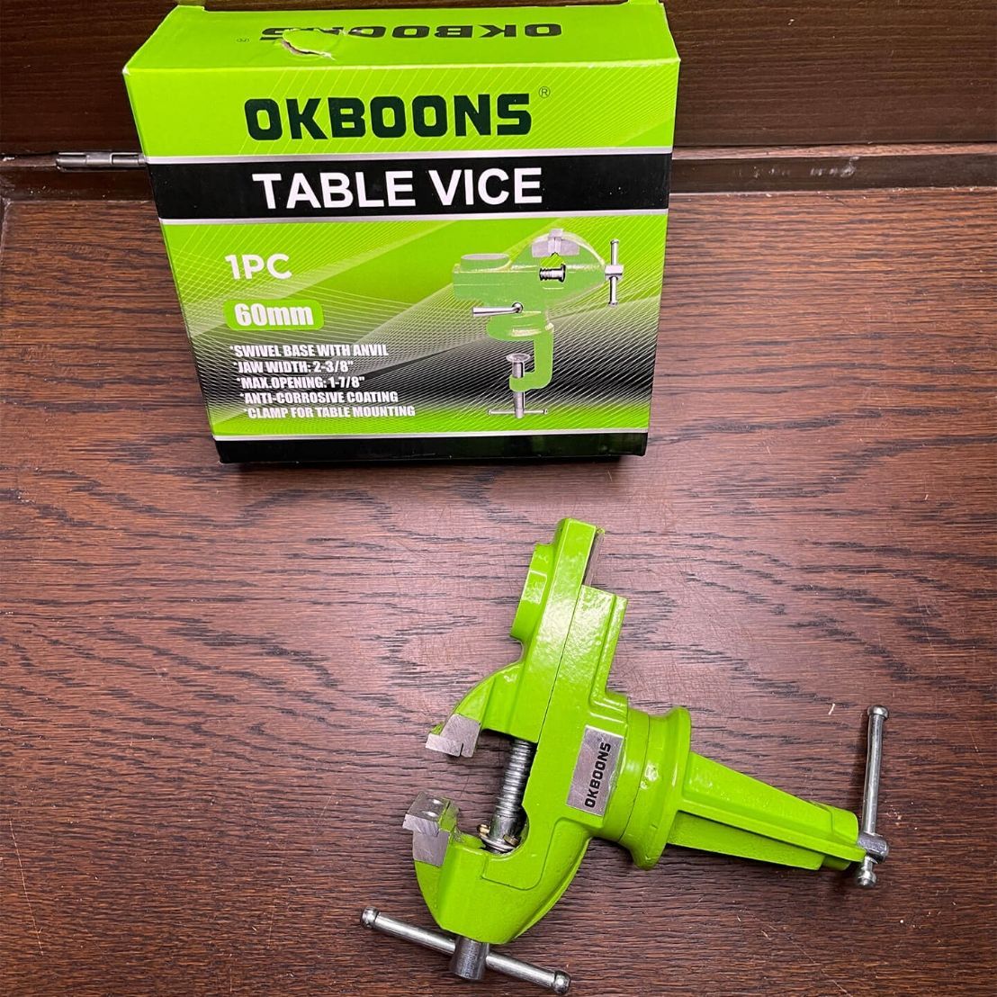 گیره بغل میزی اکی بنز مدل table vice okboons