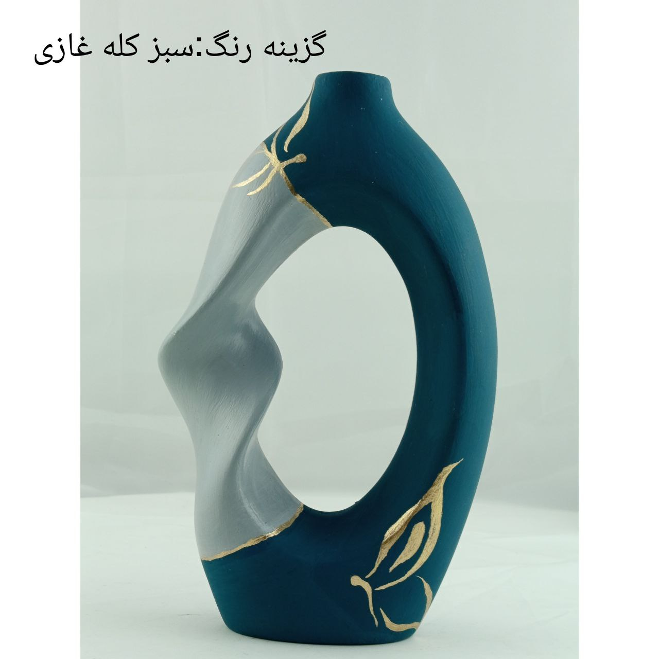 گلدان بتنی مدل پیچ مینیمال