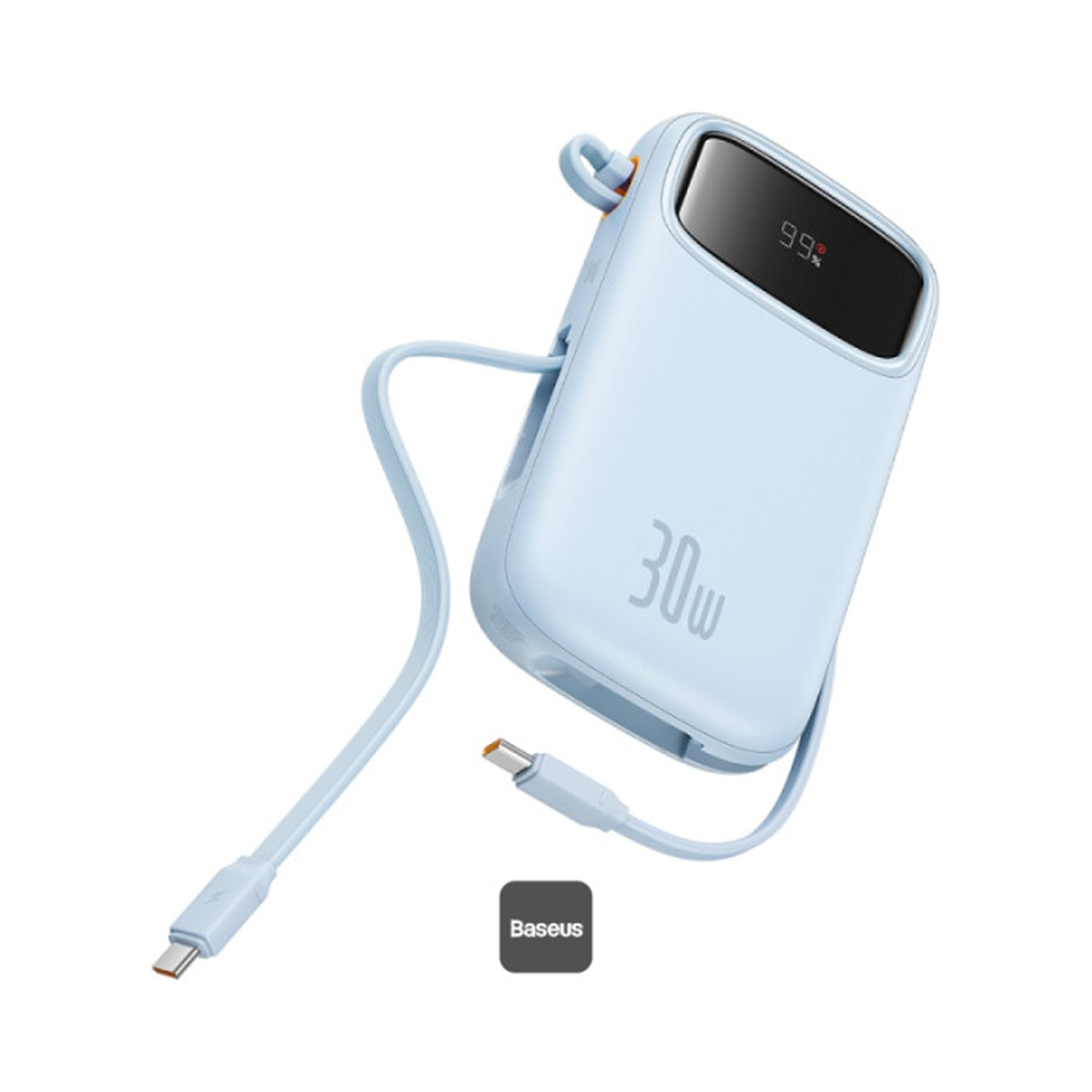 پاوربانک 30 وات بیسوس مدل QPow2 ظرفیت 20000 میلی آمپر ساعت