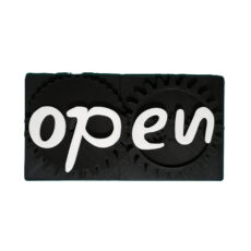 تابلو نشانگر طرح باز و بسته مدل چرخ دنده ای