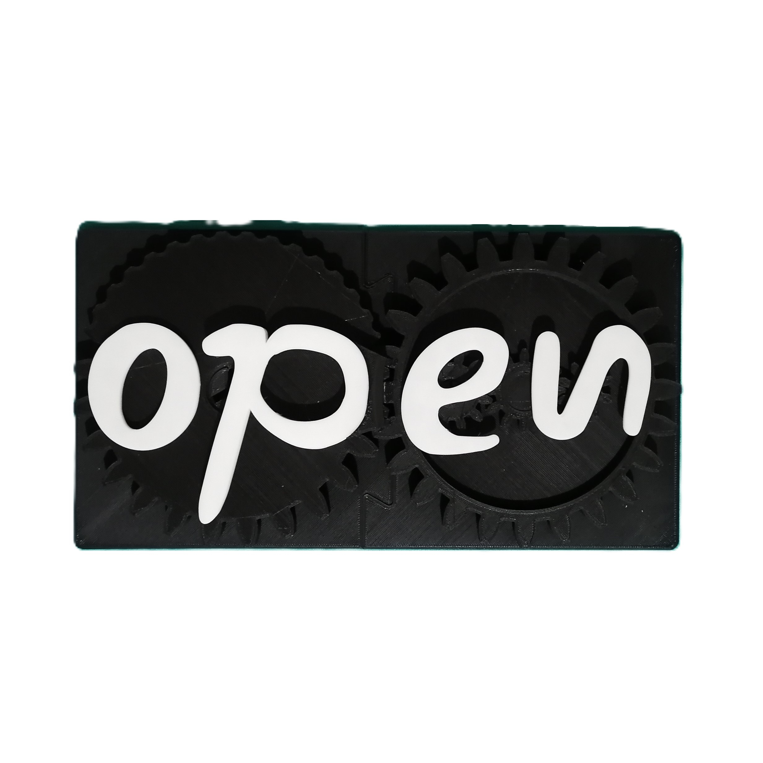 تابلو نشانگر طرح باز و بسته مدل چرخ دنده ای