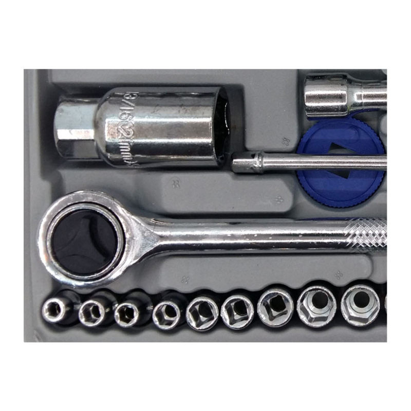 آچار بکس  و دسته بکس مدل AW40 مجموعه 40 عددی