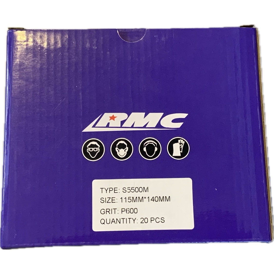 سنباده پشت ابری آر ام سی مدل P600 مجموعه 20 عددی