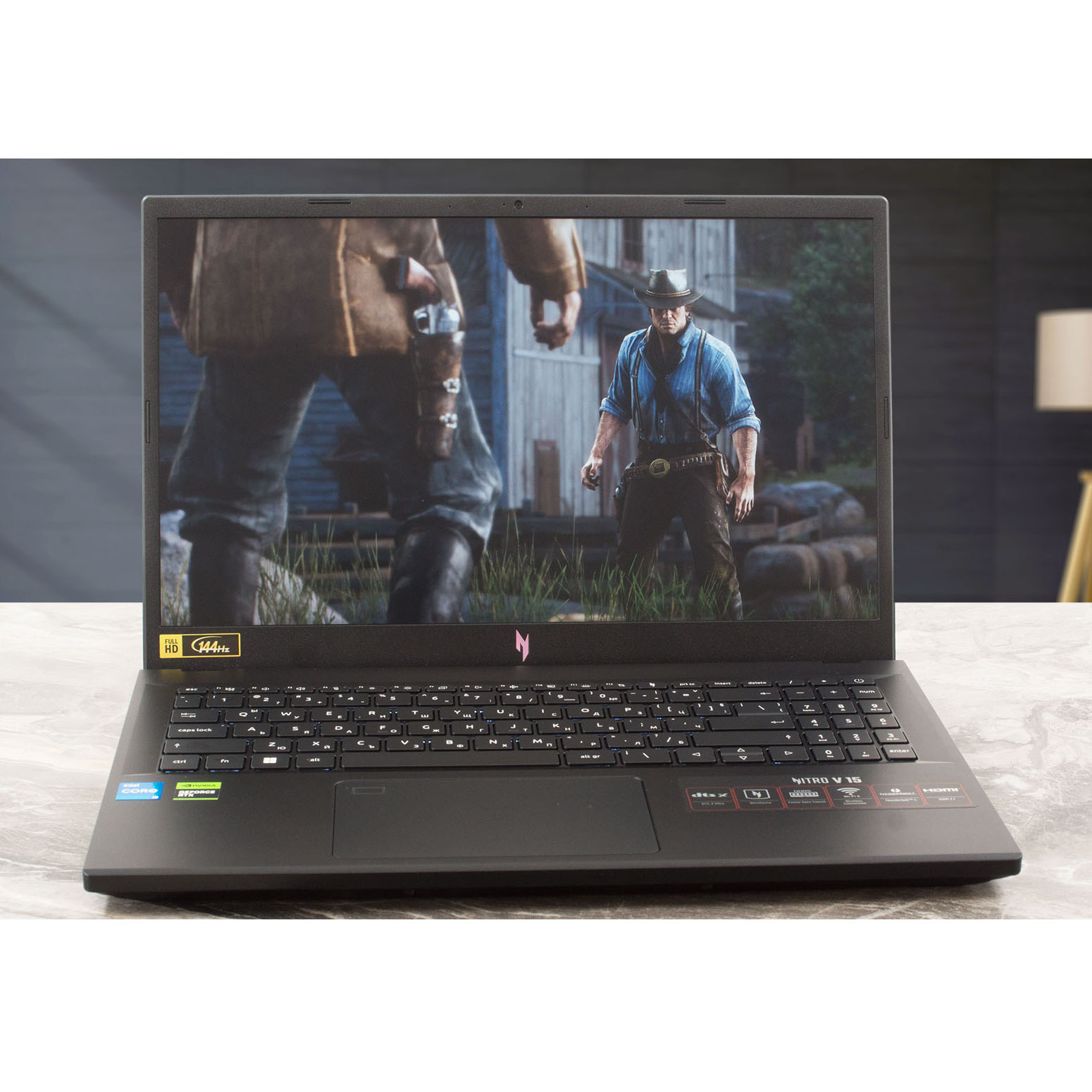 لپ تاپ 15.6 اینچی ایسر مدل Nitro V 15 ANV15-51-554M-i5 13420H-8GB DDR5-512GB SSD-RTX2050-FHD