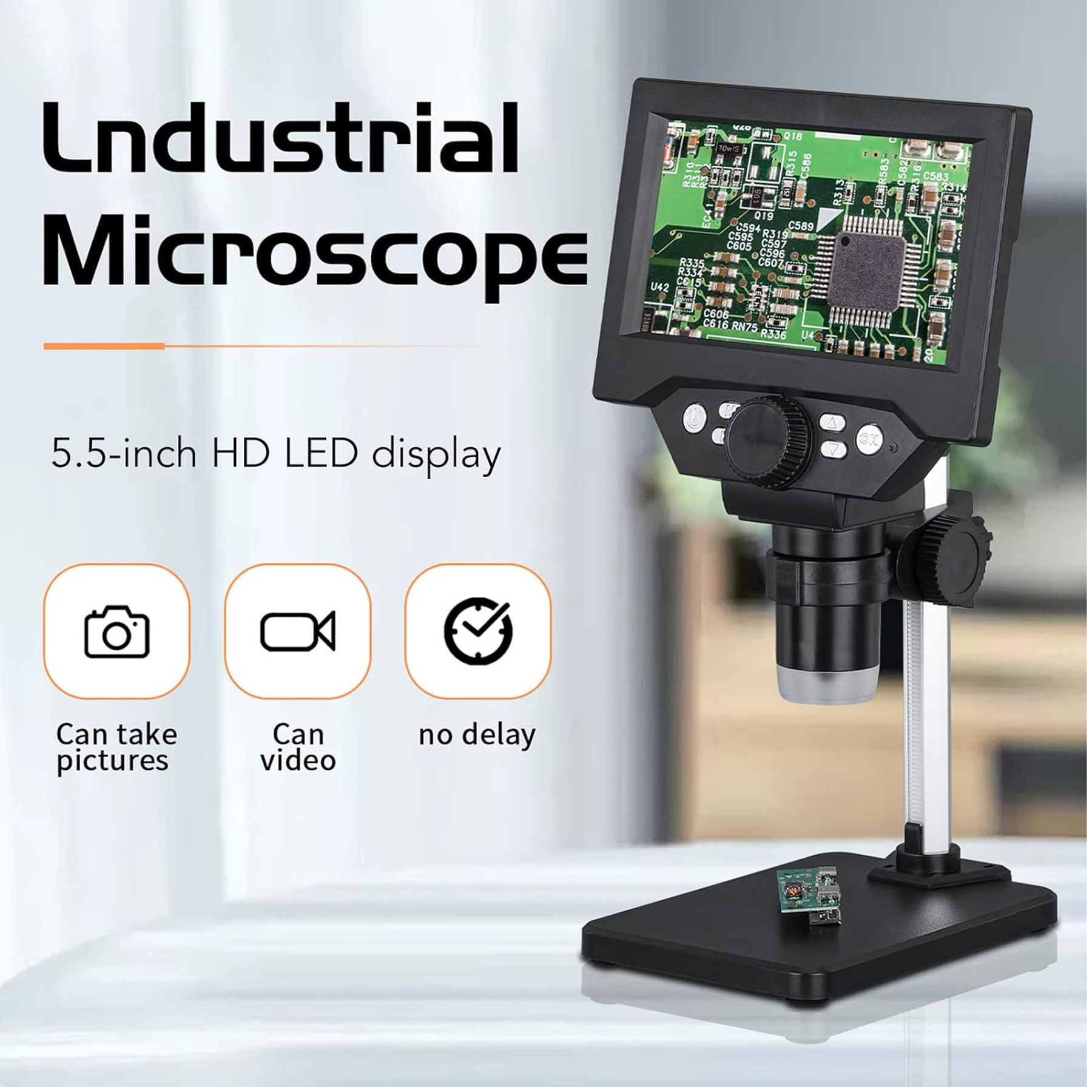 میکروسکوپ دیجیتال مدل Full HD 1000X 10MP