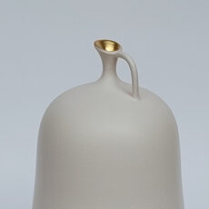 گلدان سفالی مدل تک دست