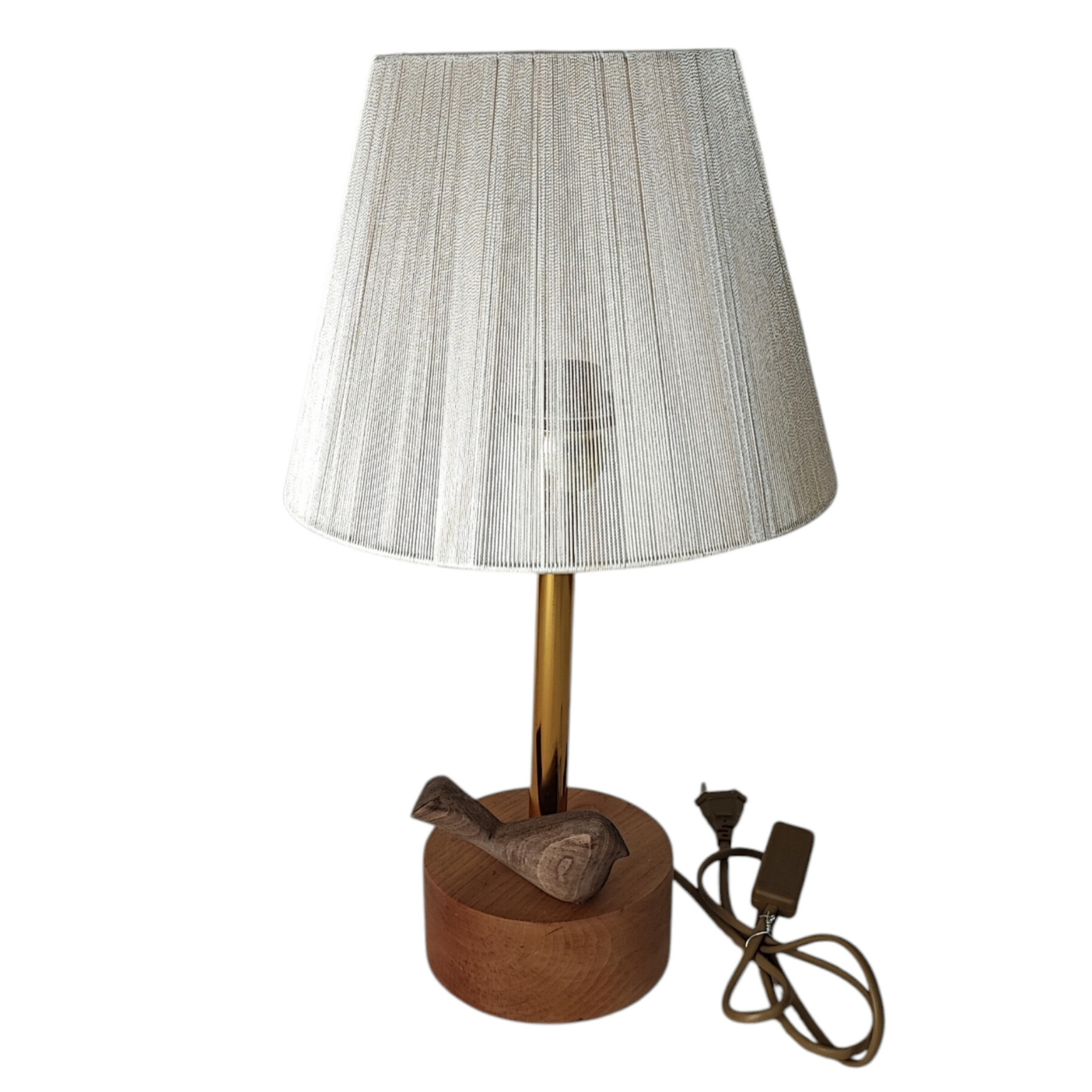 آباژور چوبی طرح پرنده مدل 01