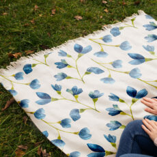 شال مبل کد Q2SH1007 سایز 180x100 سانتی متر