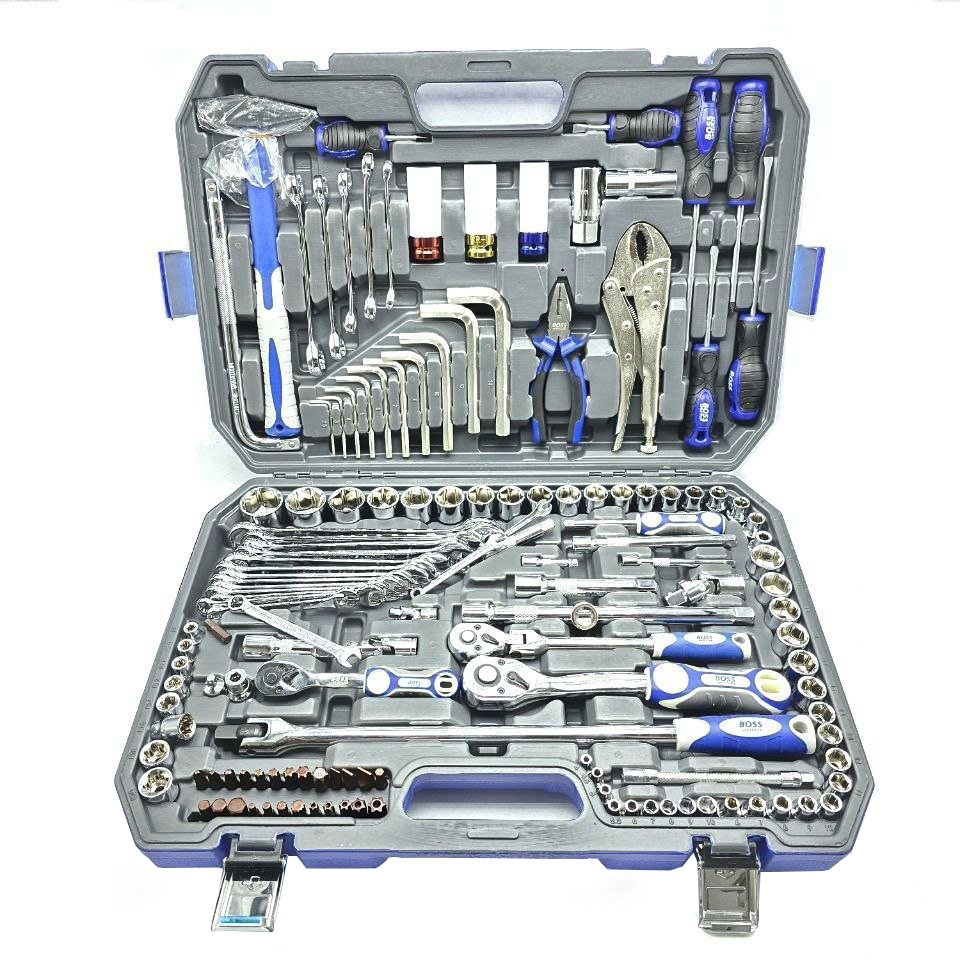 آچار بکس صنعتی باس مدل BS-218N مجموعه 218 عددی