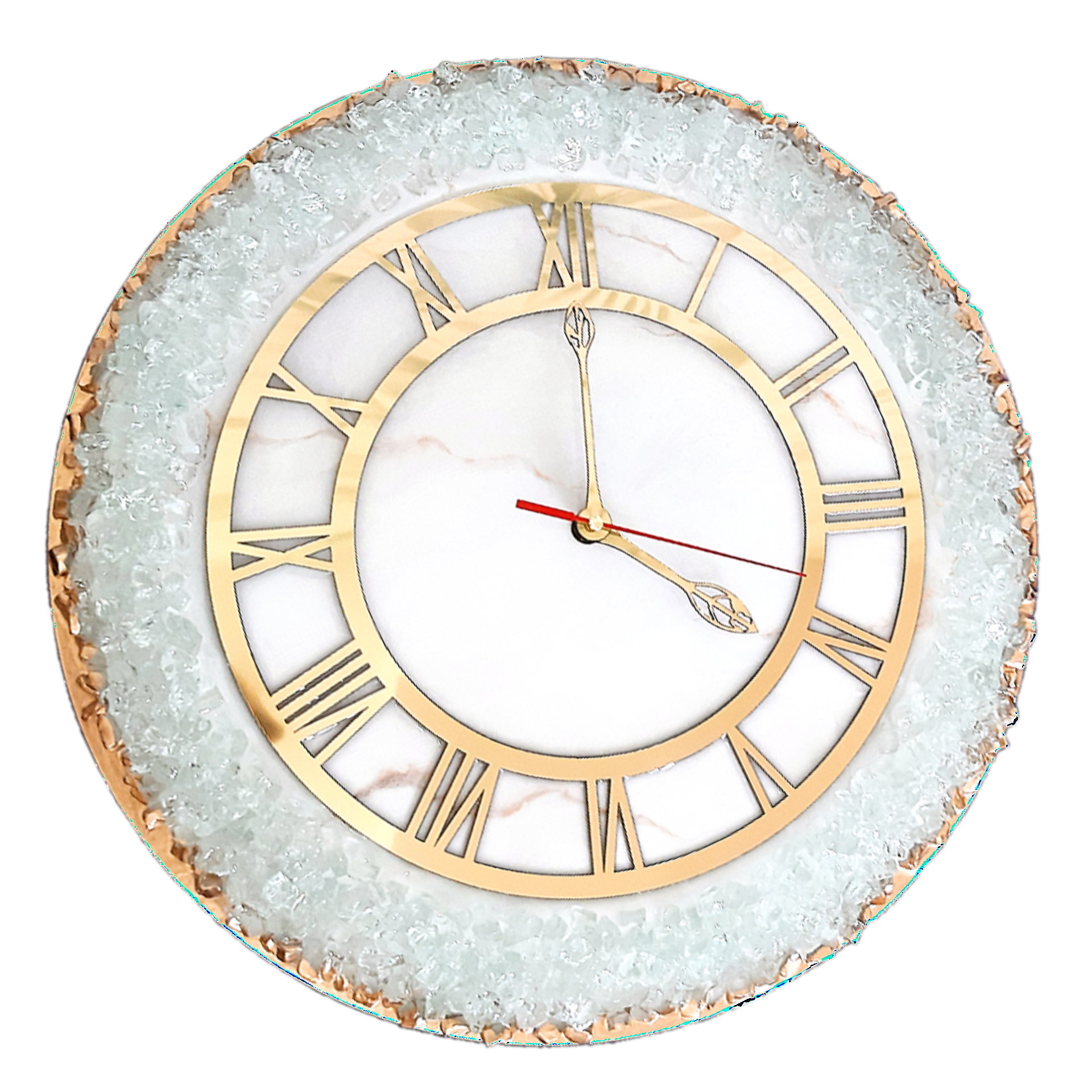 ساعت دیواری مدل کریستالی کد 60