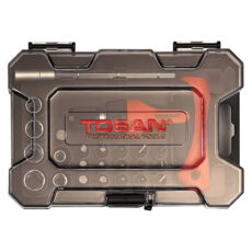 مجموعه 24 عددی سری بکس و پیچ گوشتی جغجغه ای توسن مدل T814 - S24