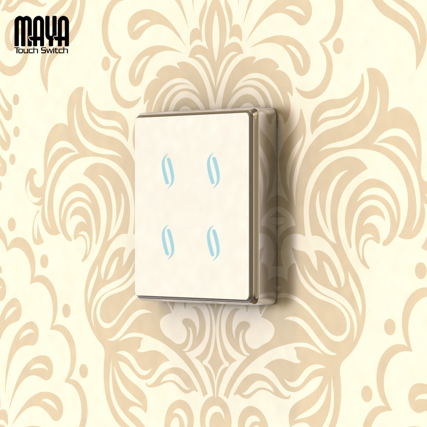 کلید لمسی هوشمند مایا مدل MR4EF22