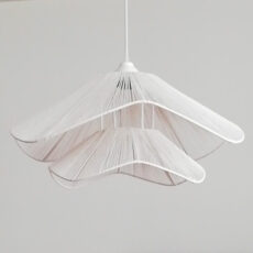 لوستر بافتنی مدل سقفی دست باف مکرومه دریا