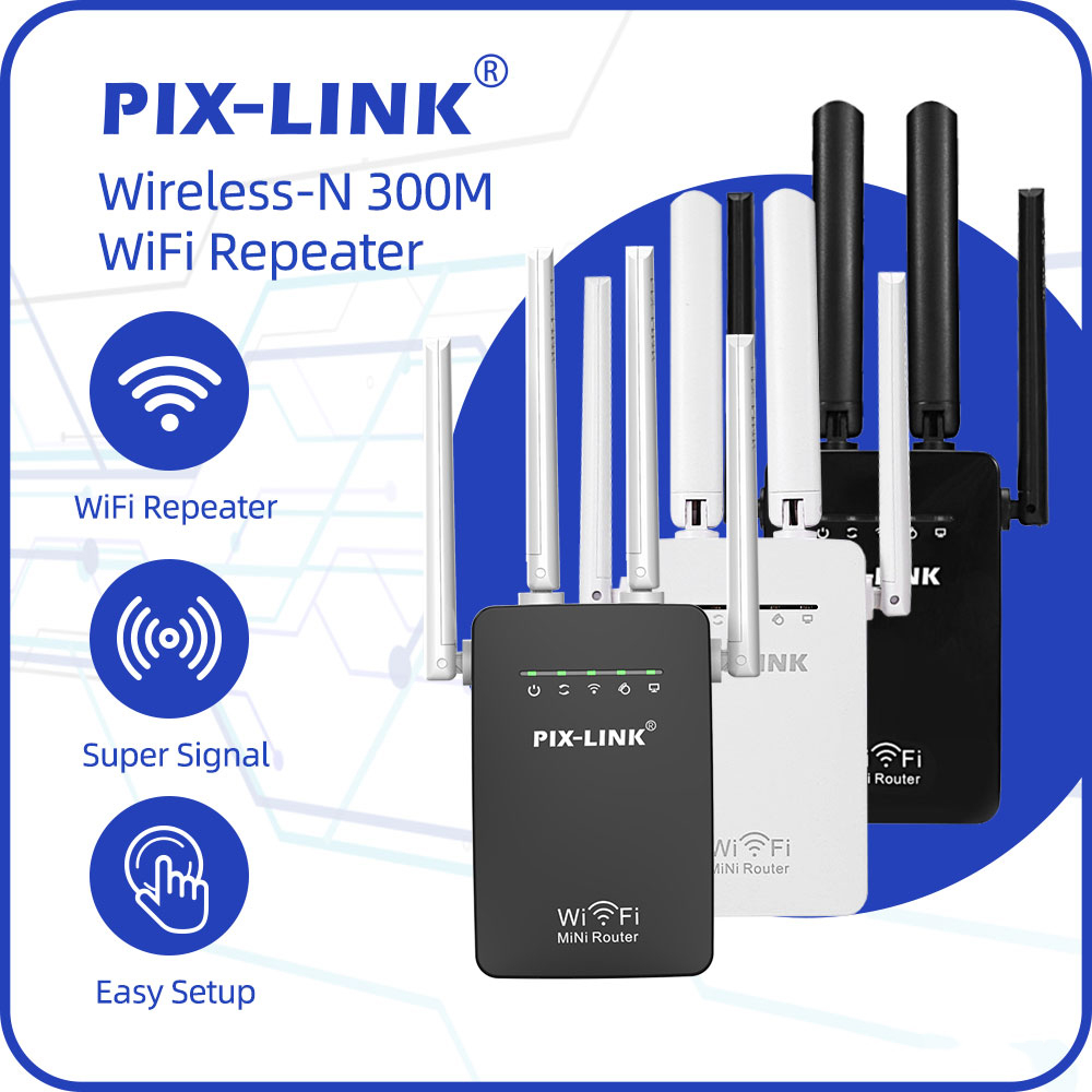 اکسس پوینت و گسترش دهنده محدوده بیسیم پیکس لینک مدل 3in1Wi-Fi09