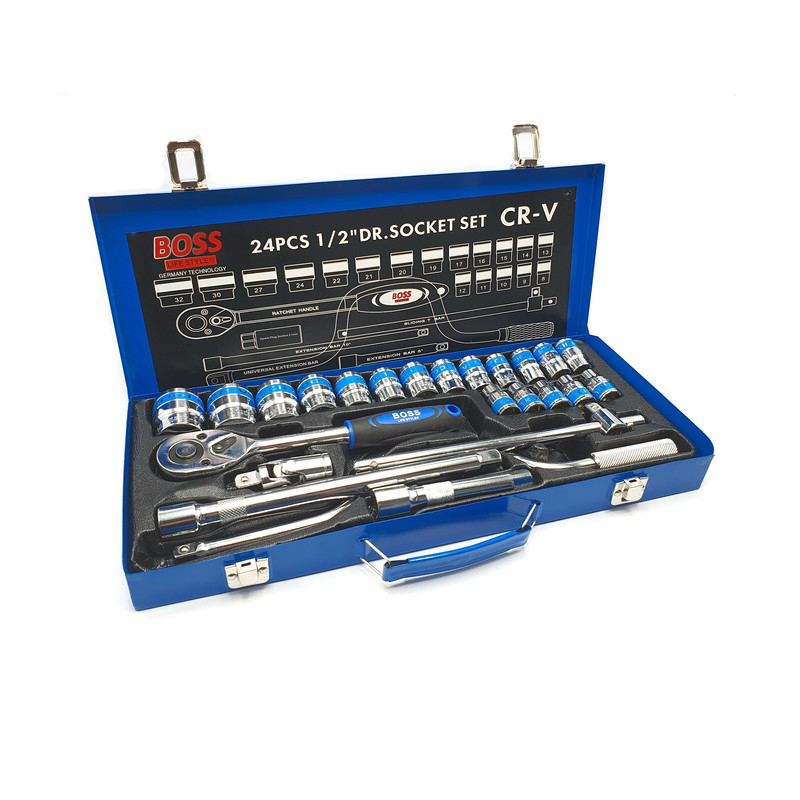 آچار بکس باس مدل  LIFE_STYLE مجموعه 24 عددی