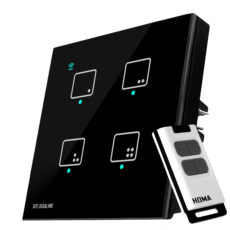 کلید لمسی هوشمند گیتی سگالی نو مدل GSN 2724 به همراه ریموت