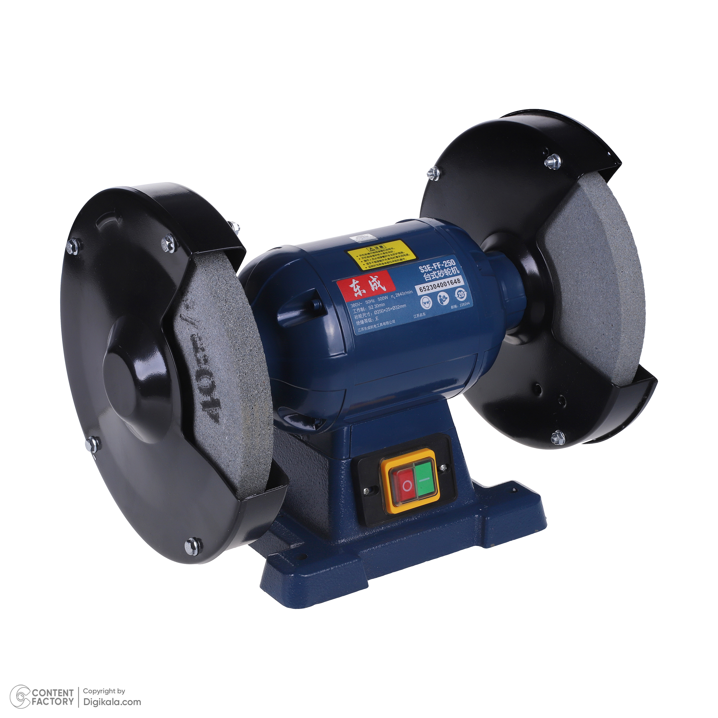 سنگ سنباده رومیزی 25 میلیمتری 500 وات دانگ چنگ مدل D3SE250-s3e-ff-250