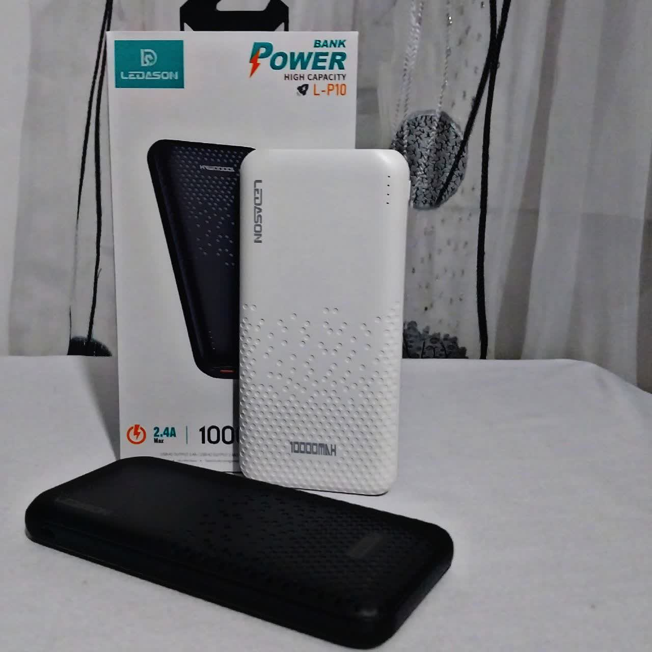 پاوربانک مدل L-P10 ظرفیت 10000 میلی آمپر ساعت