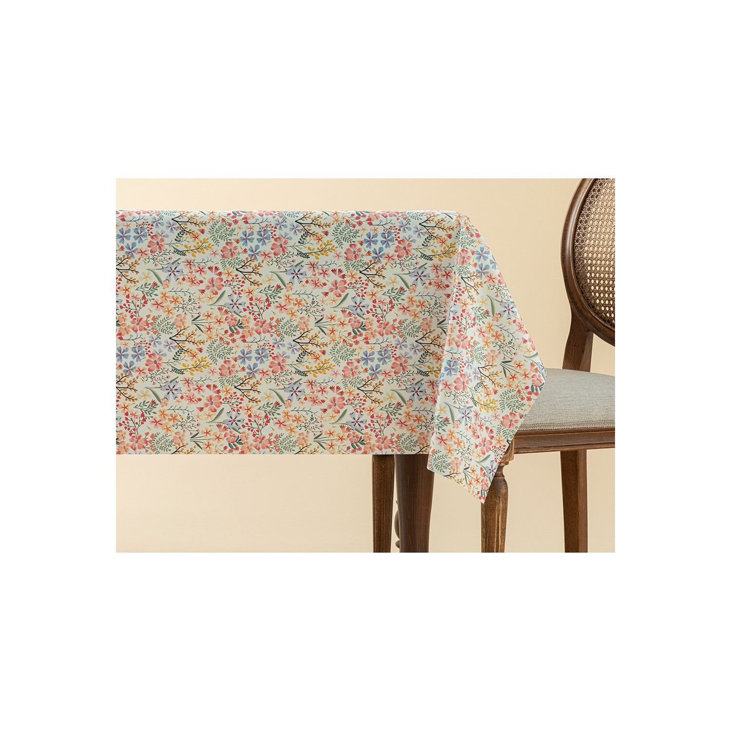 رومیزی انگلیش هوم مدل Flower Square 140x140